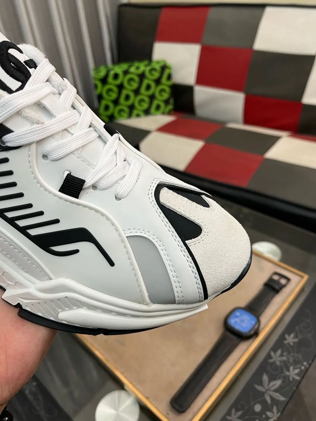 Men's men's shoes💰560⌚️⌚️DG "Dolce & Gabbana" low-top casual shoes Regular size: 35-46 Product material: Upper imported cowhide stitching fabric, breathable lining, original outsole